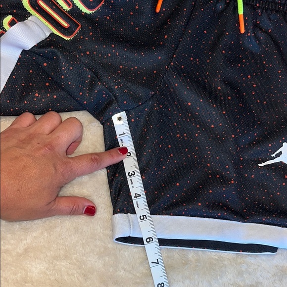 Jordan Black Shorts with Neon and White Details - Picture 9 of 9